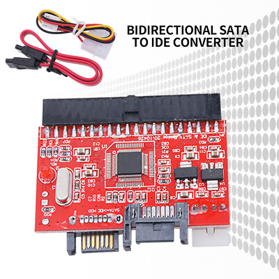 PATA/IDE TO Serial ATA SATA Interface Hard Drive HDD DVD Adapter Converter 0lckx