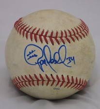 Pat Neshek Twins Cardinals Signed Used Official Midwest League Baseball (BSB363)