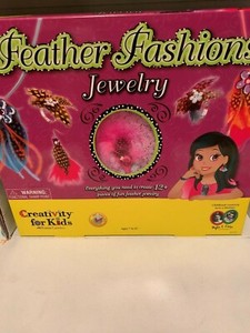 Craft  Feather Fashions jewelry Creativity for Kids Ages 7 to 97