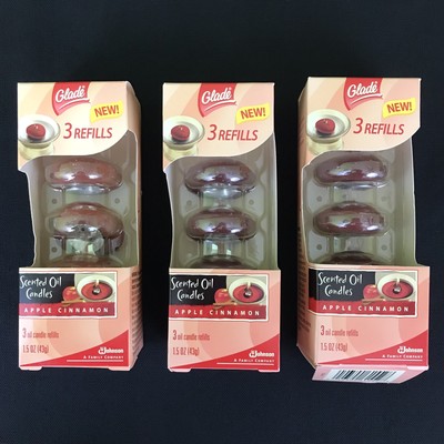 Glade scented Oil candle refills - Apple cinnamon (046500615528)