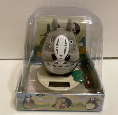 Solar Powered  Dancing Totoro Spirited Away Face design