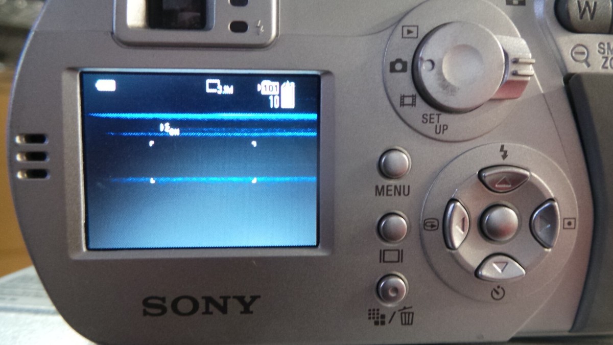 Sony Cyber-shot DSC-P32 3.2MB AA Battery Powered Digital Camera
