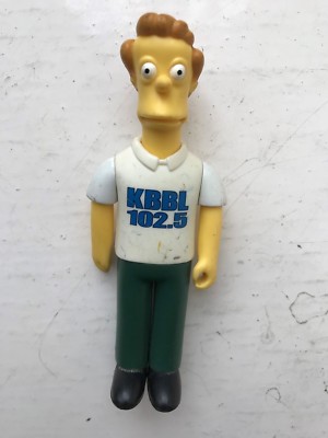 PLAYMATES INTERACTIVE THE SIMPSONS SERIES KBBL MARTY ACTIONFIGUR