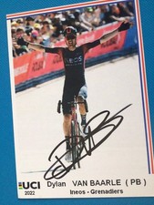 cycling paris roubaix cyclisme 2022 dylan van baarle signe