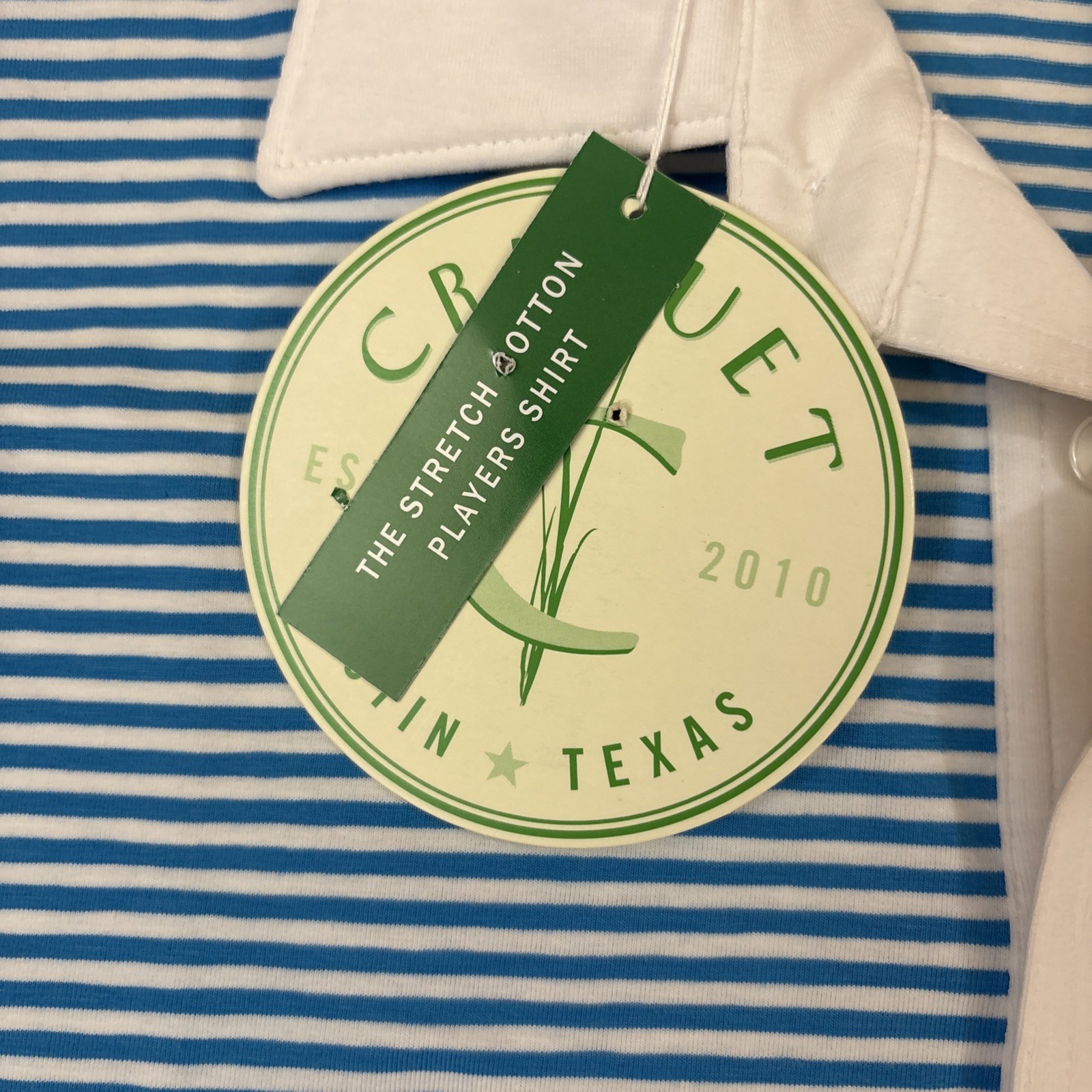 Criquet Polo Shirt Medium NEW NWT