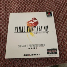 Final Fantasy VIII Demo Square's Preview Extra PS1 V Jump Promo Japan NTSC-J