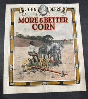 John Deere 1918 More & Better Corn Brochure fattoria