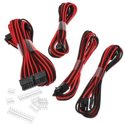 Phanteks Verlängerungskabelset | 24Pin ATX | 4+4Pin EPS | 2x 6+2Pin PCIe | SW-R