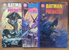Batman vs Predator #1?3 Complete Original Dark Horse/DC Prestige Set (1991) NM