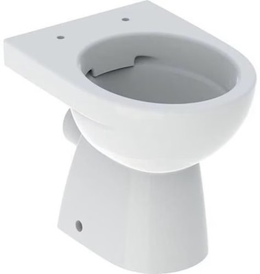 GEBERIT Renova Stand-WC Tiefspüler spülrandlos mit Rimfree-Spültechnik weiß