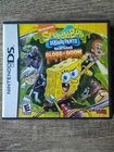 SpongeBob SquarePants Featuring Nicktoons: Globs of Doom (Nintendo DS, 2008) CIB