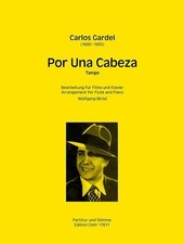 Por Una Cabeza Gardel, Carlos Flute And Piano