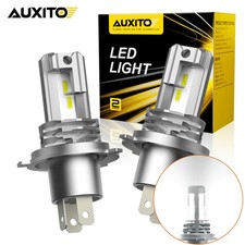 AUXITO H4 9003 HB2 LED Bulbs 20000LM Headlight Per Set 6500K for Halogen Replace