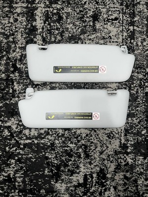 Audi 2013-2016 A4 S4 Sun-Visor Set Left&Right (Silver)
