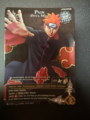 NARUTO CCG : Pain (Deva Weg) N1422