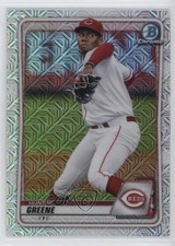2020 Bowman Draft Chrome Mojo Refractor Hunter Greene #BD-196 w1k
