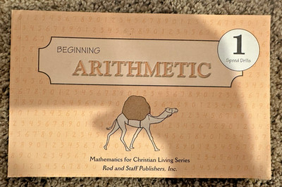 **BRAND NEW** Beginning Arithmetic Speed Drills 1---ROD AND STAFF--HOMESCHOOL