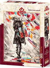 NEW Art Puzzle 500 Pieces Jigsaw Puzzle 8 Ages Art Critic