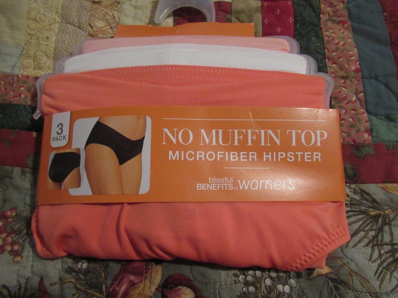 3- Pink/White/Light Pink Warner's 5733 Microfiber Hipster Panties *NEW* 9 2X