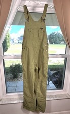 Duluth Trading Co Heirloom Gardening Bib Overalls Women Small Green Outdoors