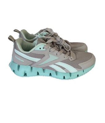 NWOB Reebok Zig Dynamica 4 Training Sneaker (Women). Size 7. Gray/Mint. MSRP $85
