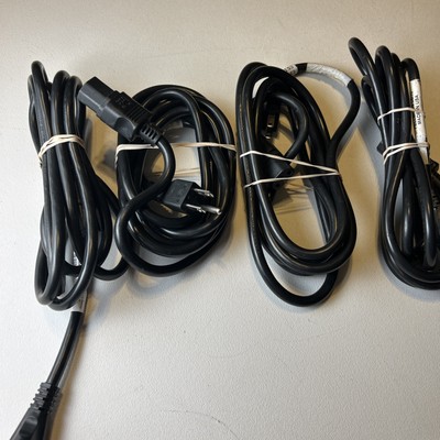 Lot of 4 - 8 Ft Power Cord for Cisco Switch 72-0770-01 37-1132-01 CAB-9K12A-NA
