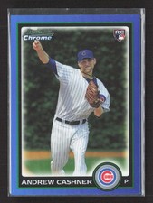 2010 Bowman Draft Picks Andrew Cashner Chrome Blue Refractor Rookie /199 TV4867