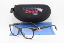 NEW COACH HC 6155F 5002 BLACK GOLD AUTHENTIC EYEGLASSES 53-16
