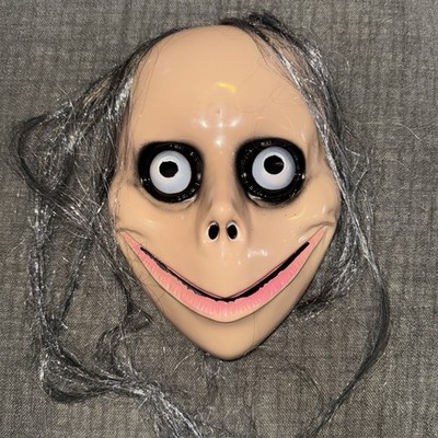 Momo Zombie Hard Plastic Mask Scary | eBay