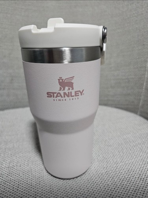#ad Stanley 20 oz Stainless Steel Ice Flow 2.0 Flip Straw Tumbler Rose $26.99