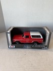 Motormax American Legends Premium Diecast 1978 Ford Bronco 1:24 Red & White SKU3