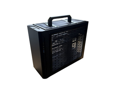 Sliger SM580 Mini-ITX PC Case (280mm AIOs, 3-Slot GPUs) (Black, Filters) [Used]