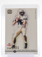 DREW BREES 2001 DYNAGON NFL DRAFT PICKS FOOTBALL ROOKIE #102 PACIFIC Q1880