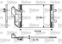 Valeo Kondensator Klimaanlage 817659 FüR Mercedes W168 414 Vaneo Klasse 700 Cdi