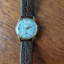 HERMES Antique Hand-Winding Watch 1950s 33.5cm Case 17mm Lug Width working Japan