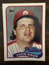 1989 Topps Traded - John Kruk #63T