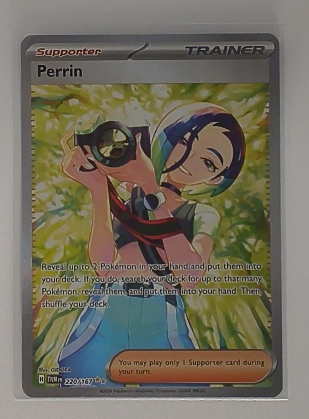 Perrin - Twilight Masquerade #220 Price & Value ($161.13) | PokeScope
