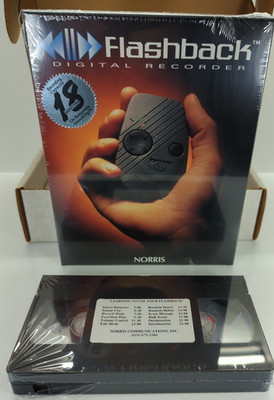 Vintage Norris  Digital Voice Recorder - Rare Flashback 1st Recorder 1994 NEW