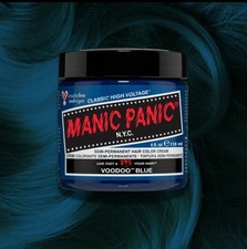 Manic Panic Classic High Voltage Semi-Permanent Hair Dye Voodoo Blue 4 fl oz