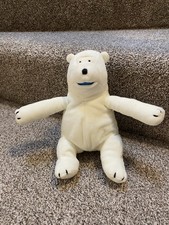 Birdseye Clarence The Polar Bear Plush Soft Toy Promotional Collectable 7"