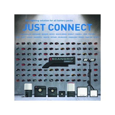 Akku-Adapter SMART CONNECTOR f.BOSCH/AMPSHARE SCANGRIP