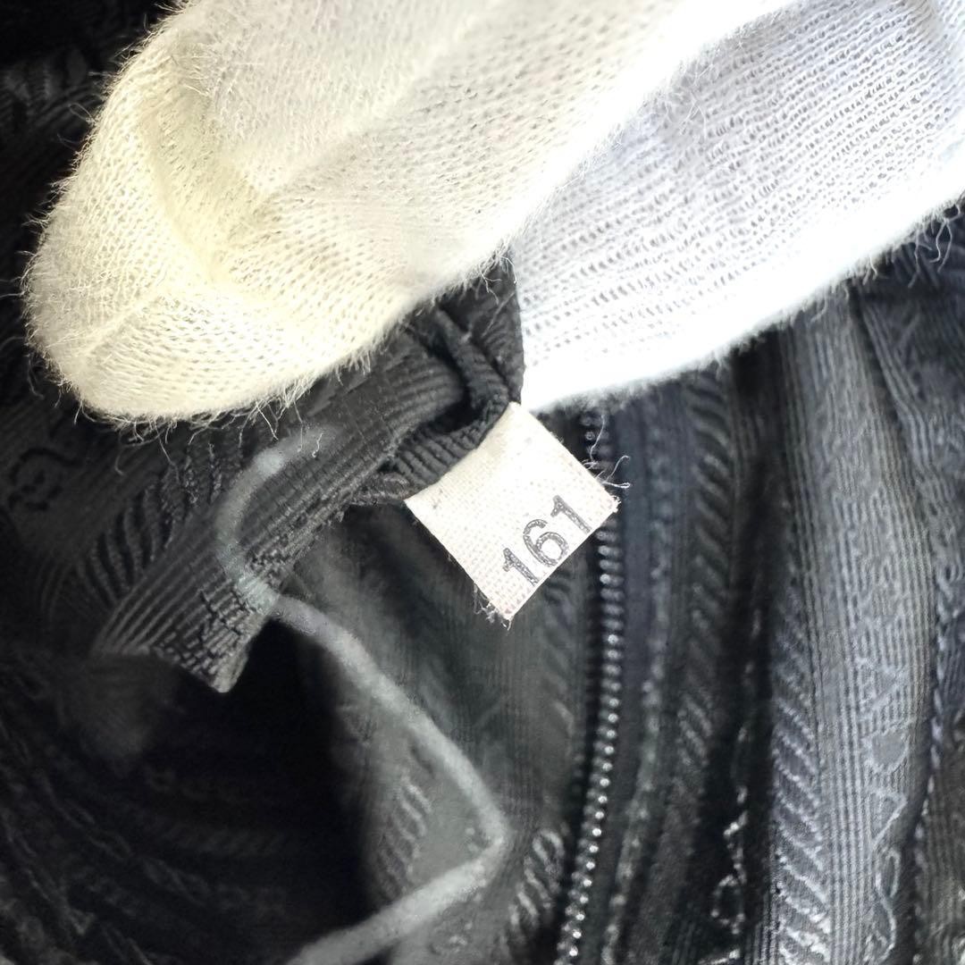 PRADA   Model Shoulder Bag Camera Bag Triangle Logo Nylon Black thumbnail 12