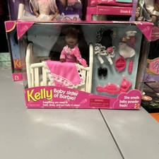 STALÓWKA 1994 Mattel Kelly Baby Sister Barbie AA 13256
