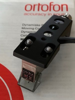 Ortofon MC20 MKII Phono Cartridge w/ Shell Manual All Function Tested Japan