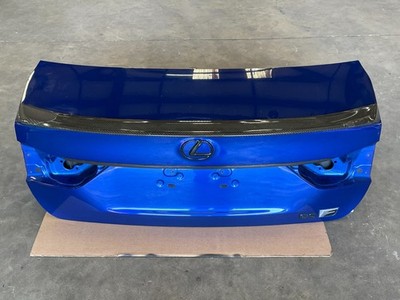 2016-2020 Lexus GS-F Rear Trunk Lid Deck Tailgate Shell Panel Blue 1662 OEM
