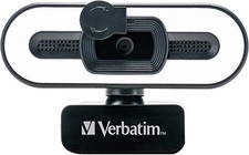 Verbatim Webcam Mikrofon Beleuchtung Full HD Autofokus Streaming Homeoffice