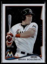 2014 Topps Clear Brian Bogusevic 09/10 Miami Marlins #524