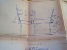 Vintage Sun Designs Victorian Sleigh Pattern Plan 7 Sheets Woodworking Christmas