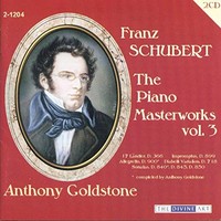 Anthony Goldstone - Schubert Pno Mwks Vol 3 - Cd - G4Z