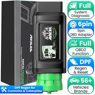 Heavy Duty Truck Scanner Diagnostic Tool For Cummins Caterpillar DPF Regen Tool